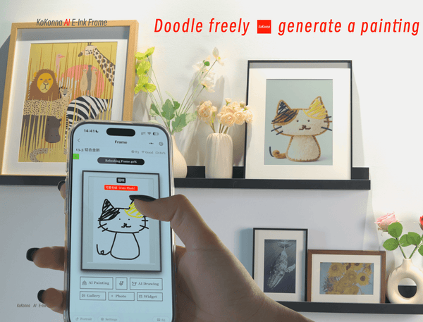 KoKonna: Your Doodles, Reimagined as Art