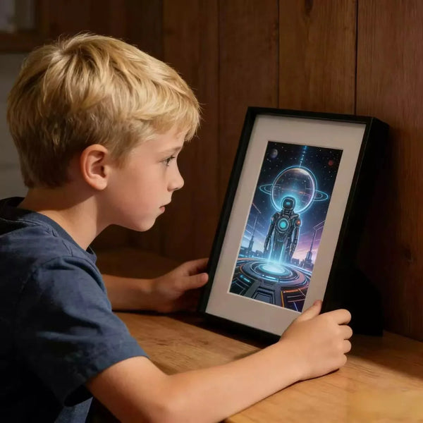 ai-art-frame-for-kids-turning-a-voice-prompt-into-framed-artwork