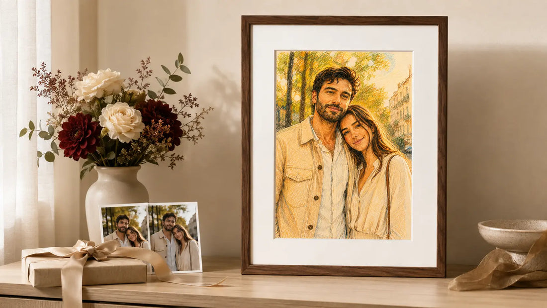 Anniversary Gifts for Couples: Turn Shared Photos Into E-Ink Art KoKonna