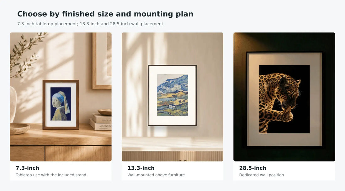 Is a 28.5-Inch E-Ink Art Frame Right for Your Space? KoKonna