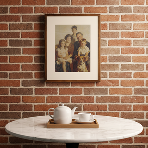 Kokonna Spectra™ 6 Color E-ink Frame | Wireless AI Art (Solid Black Walnut) Collection