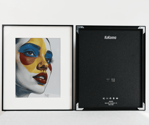 Kokonna 13.3" Spectra™ 6 Color E-ink Frame | Wireless AI Art (Aluminum)