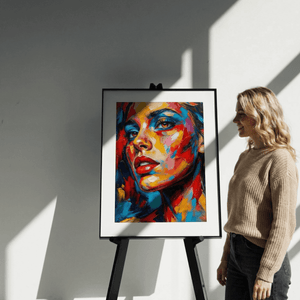 Kokonna 28.5" Spectra™ 6 Color E-ink Frame | Wireless AI Art (Aluminum)