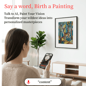 Kokonna 28.5" Large E-Ink Gallery Frame | Wire-Free Museum-Quality Display | Black Aluminum