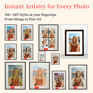 Kokonna Spectra™ 6 色电子墨水框架 |无线AI艺术（实心黑胡桃木）系列