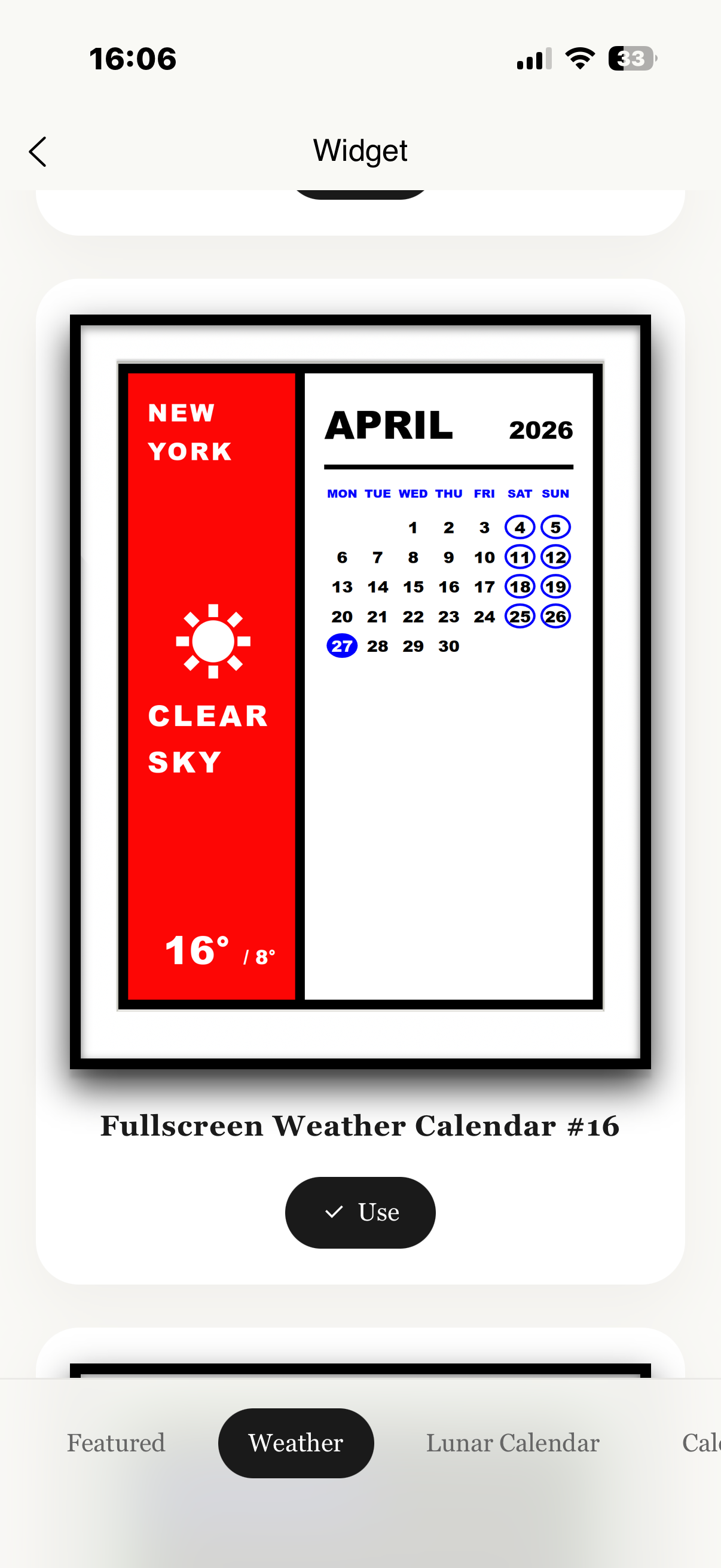 Smart Widgets