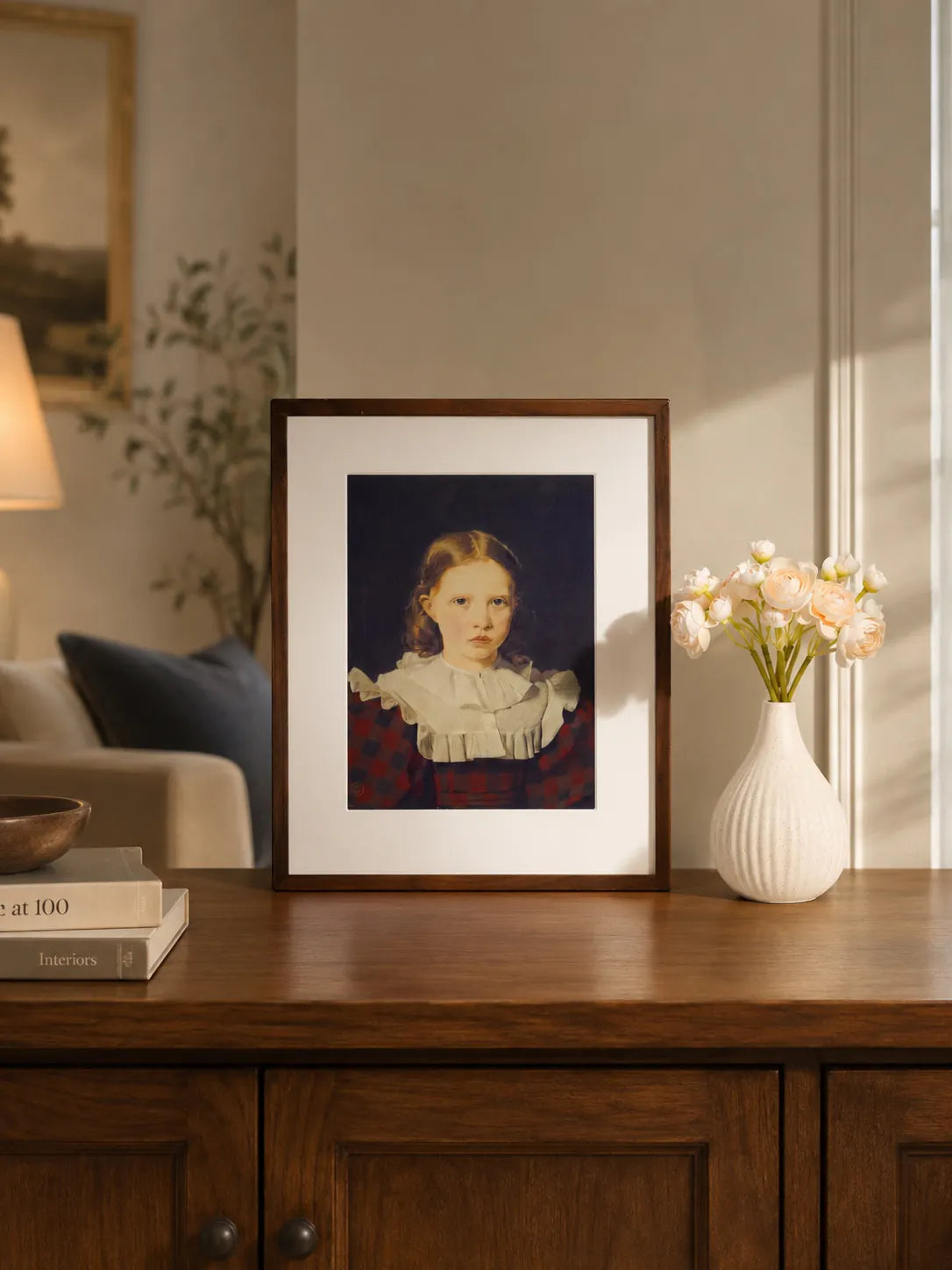 KoKonna frame in a warm home interior